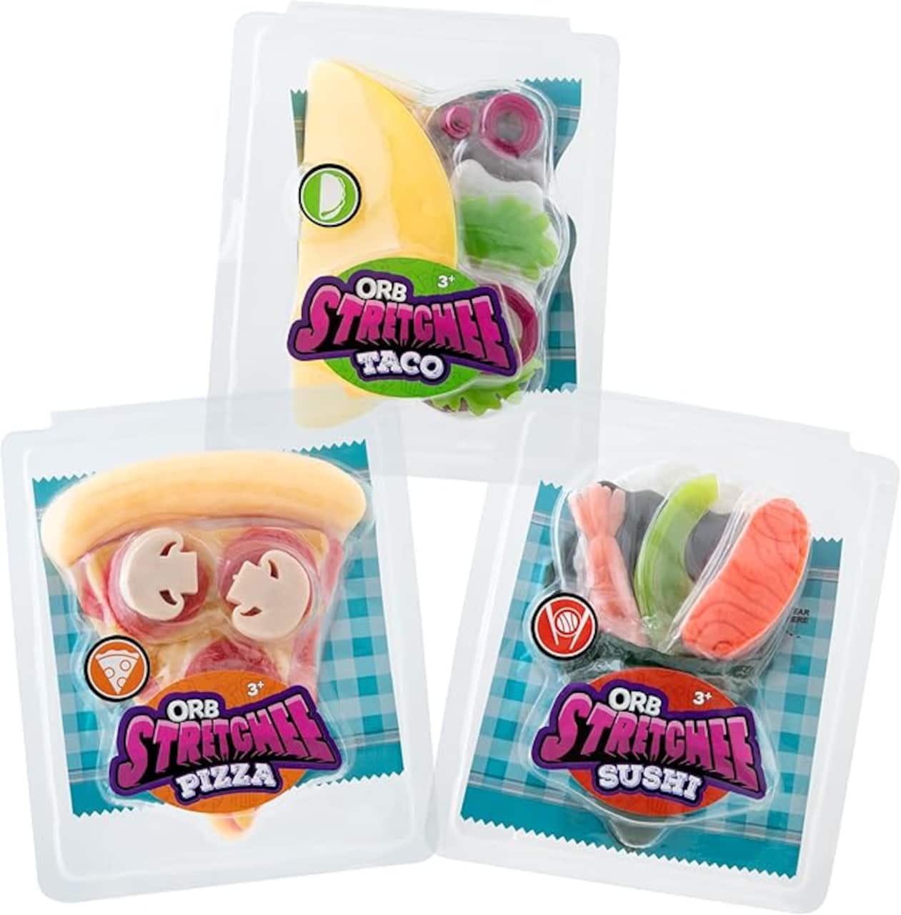 Assorted Orb™ Stretchee Foodz Secret Menu Toy, 1pc.